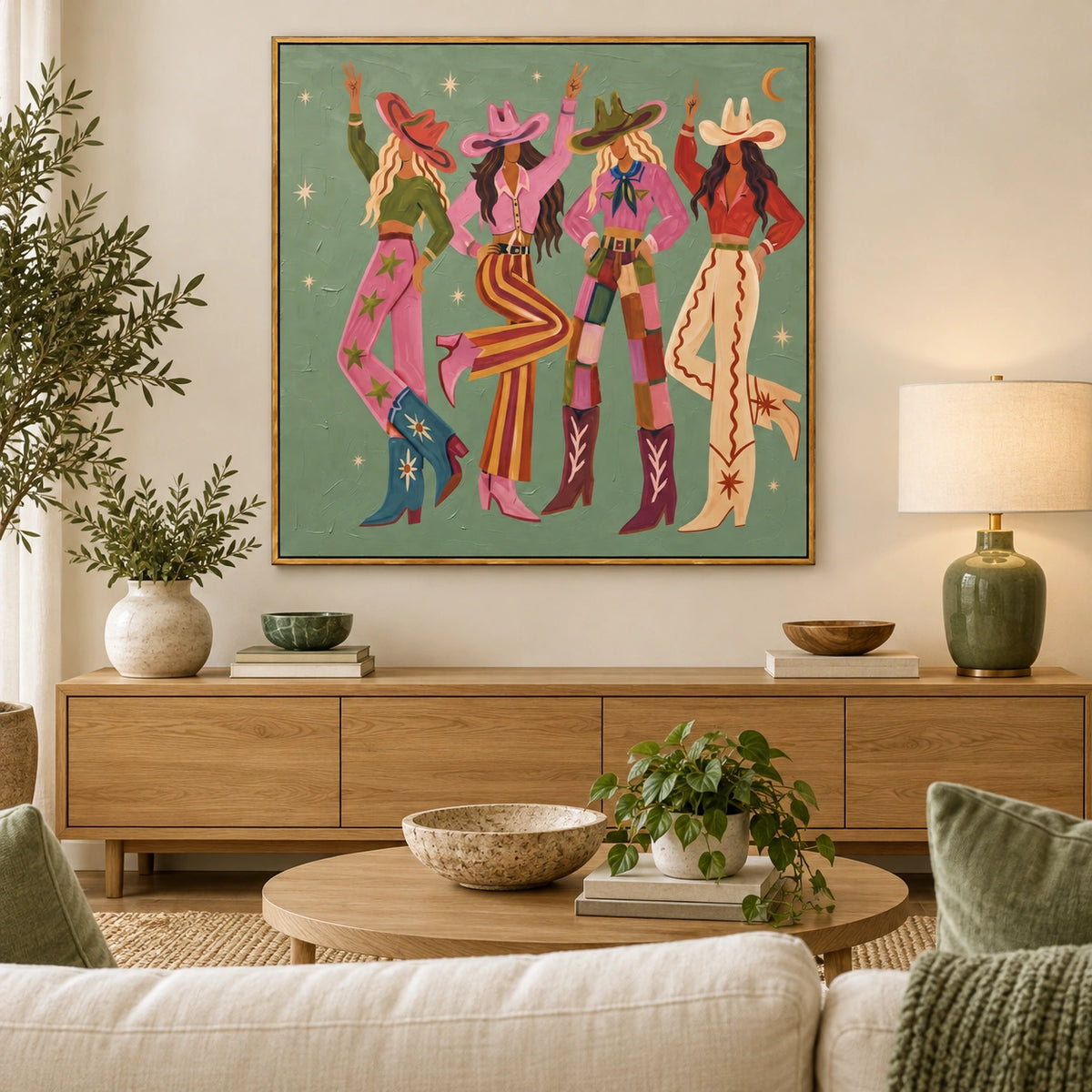 582 painting in interior view scene-3-front