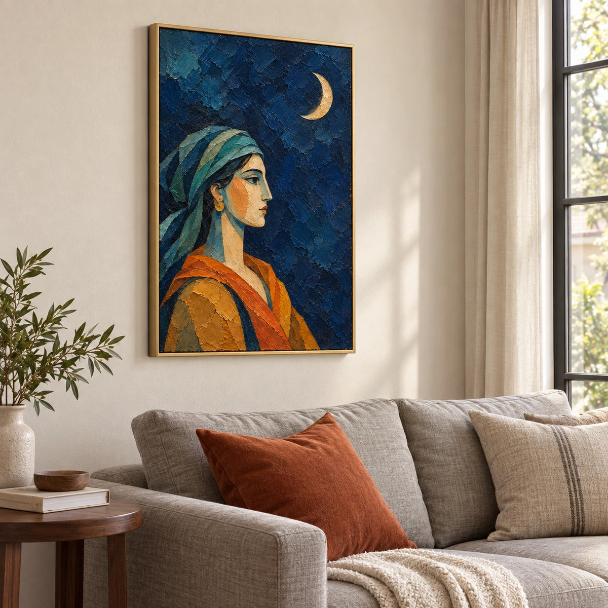 Near the Crescent — living room, Left01