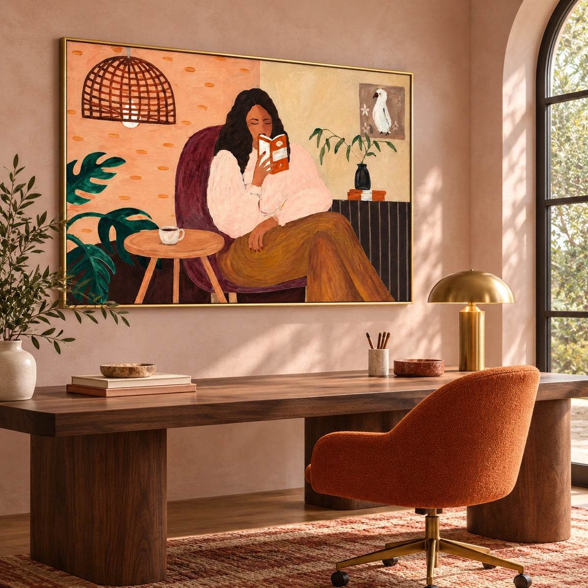 Quiet Pages — Left02 interior scene