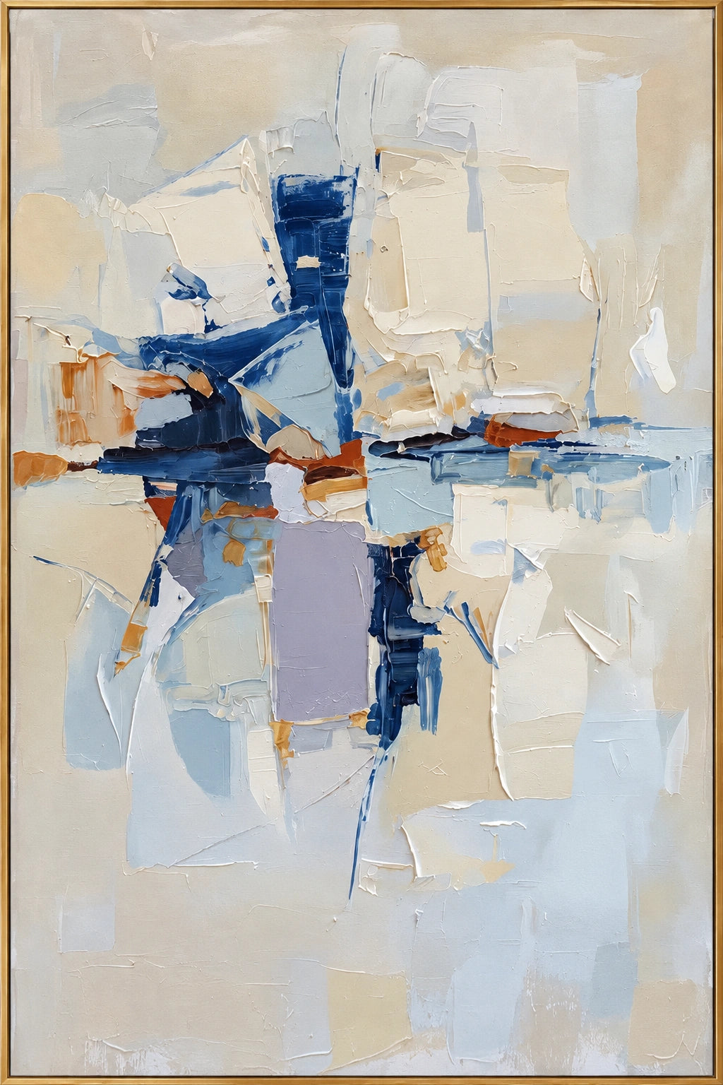 Quiet Intervals — framed artwork front view