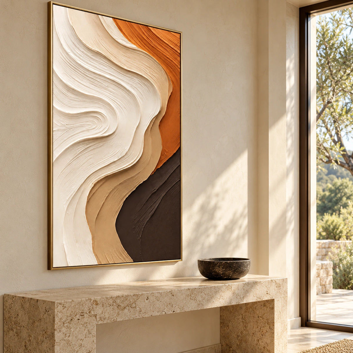 Warm Contours — Left01 interior scene