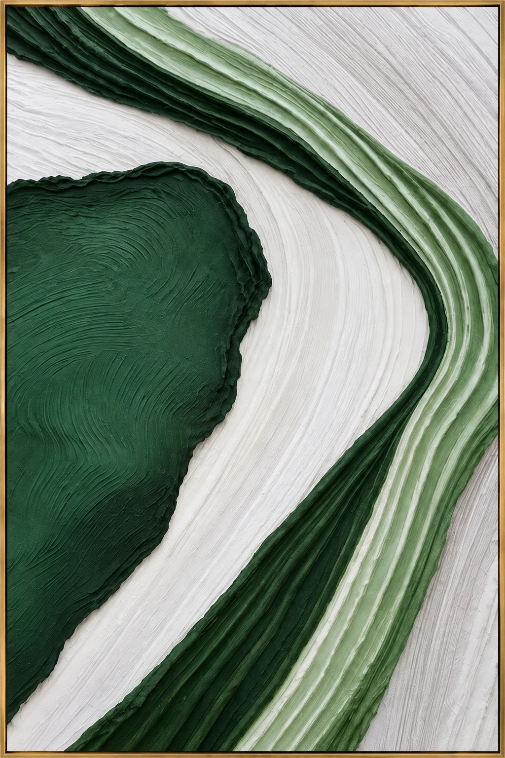 Verdant Passage — framed artwork front view