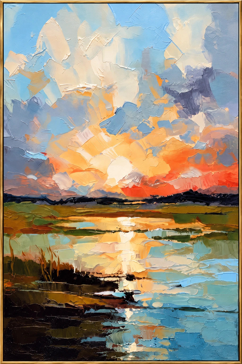 Last Light — framed artwork front view