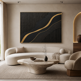 Onyx Ribbon - hand-painted oil painting on canvas by Realoilart