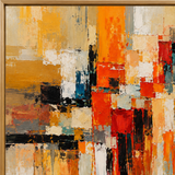 Amber Tide - hand-painted oil painting on canvas by Realoilart
