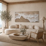 Whispering Tide — hand-painted oil painting on canvas