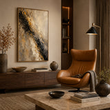 Gilded Rift - hand-painted oil painting on canvas by Realoilart