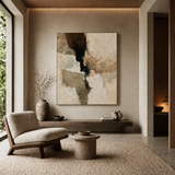Quiet Rift — hand-painted oil painting on canvas