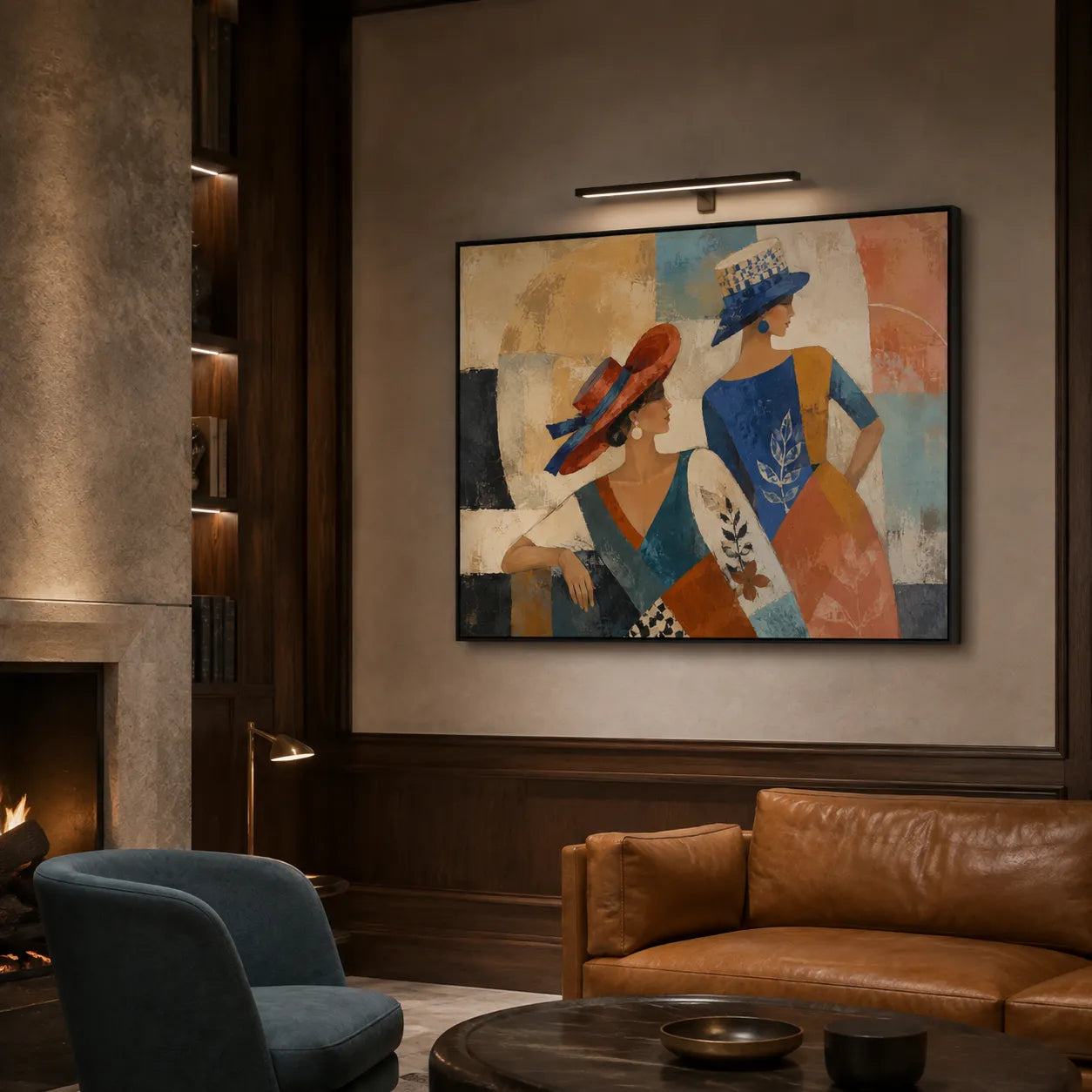Painted Sisters - styled interior preview 2