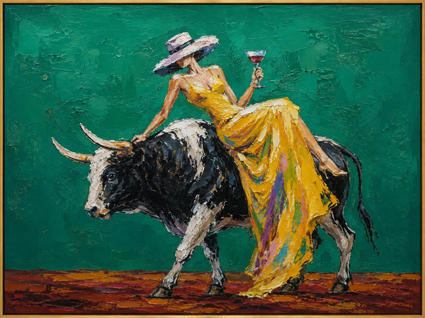 Golden Rodeo Toast - artwork front view