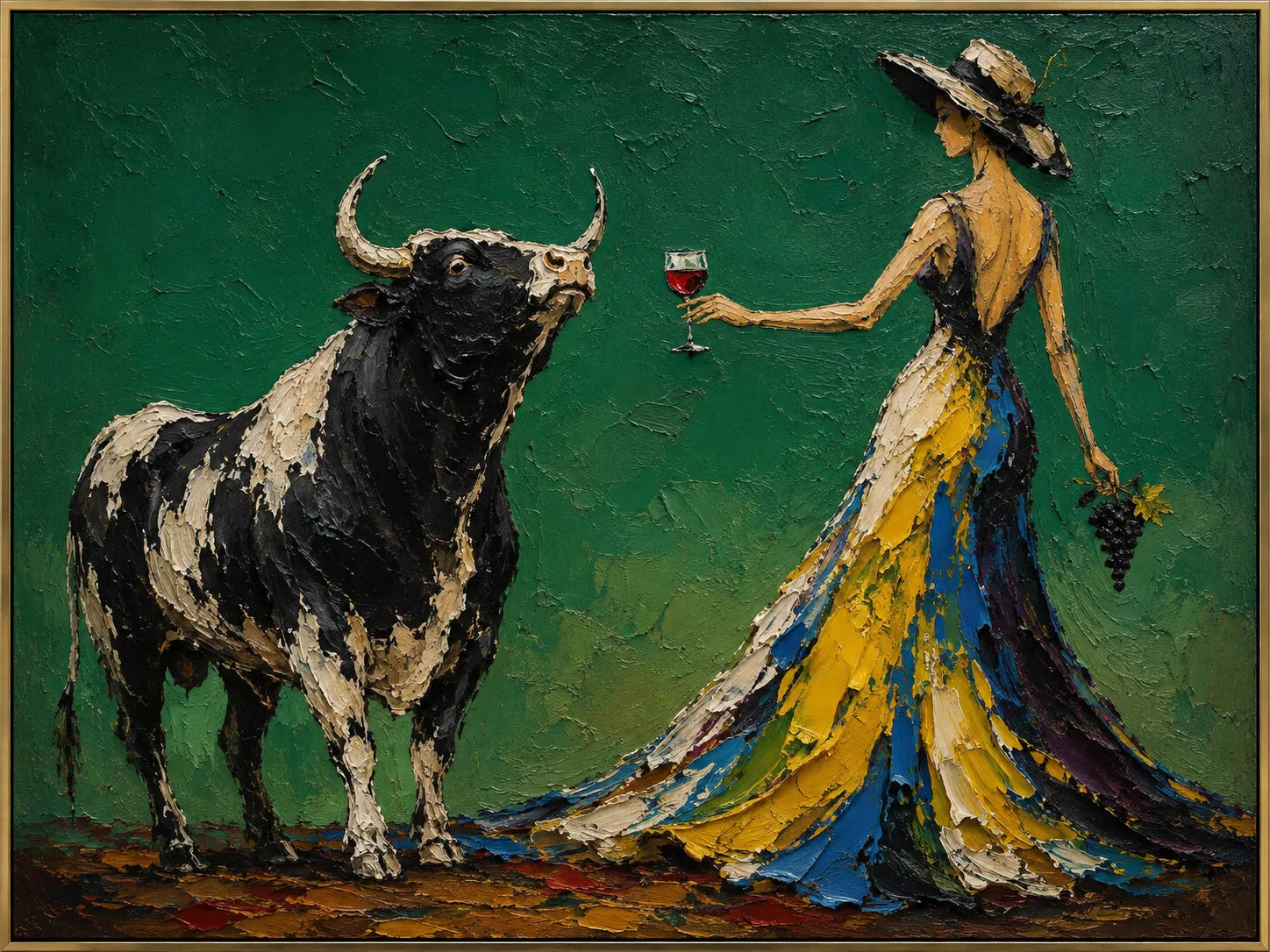 A Toast to the Bull - artwork front view