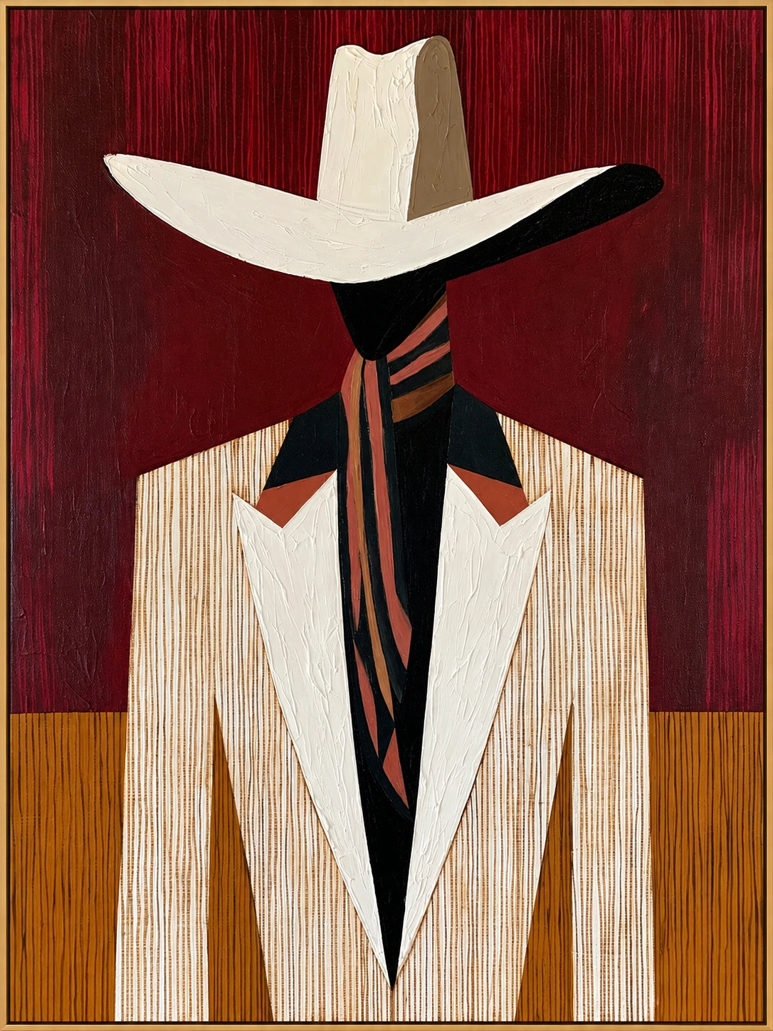 Ivory Pinstripe - Original