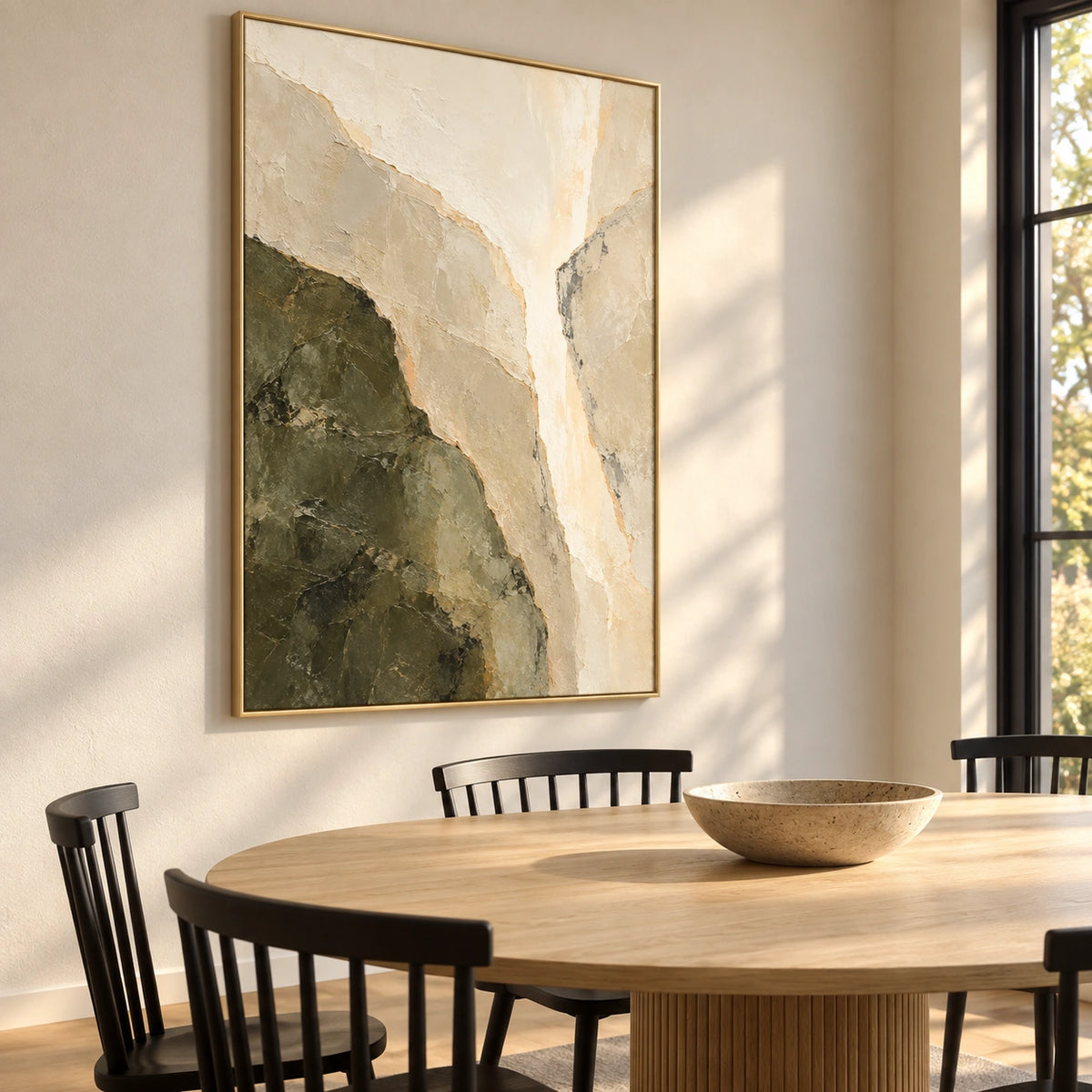 Limestone and Olive — Left02 room view