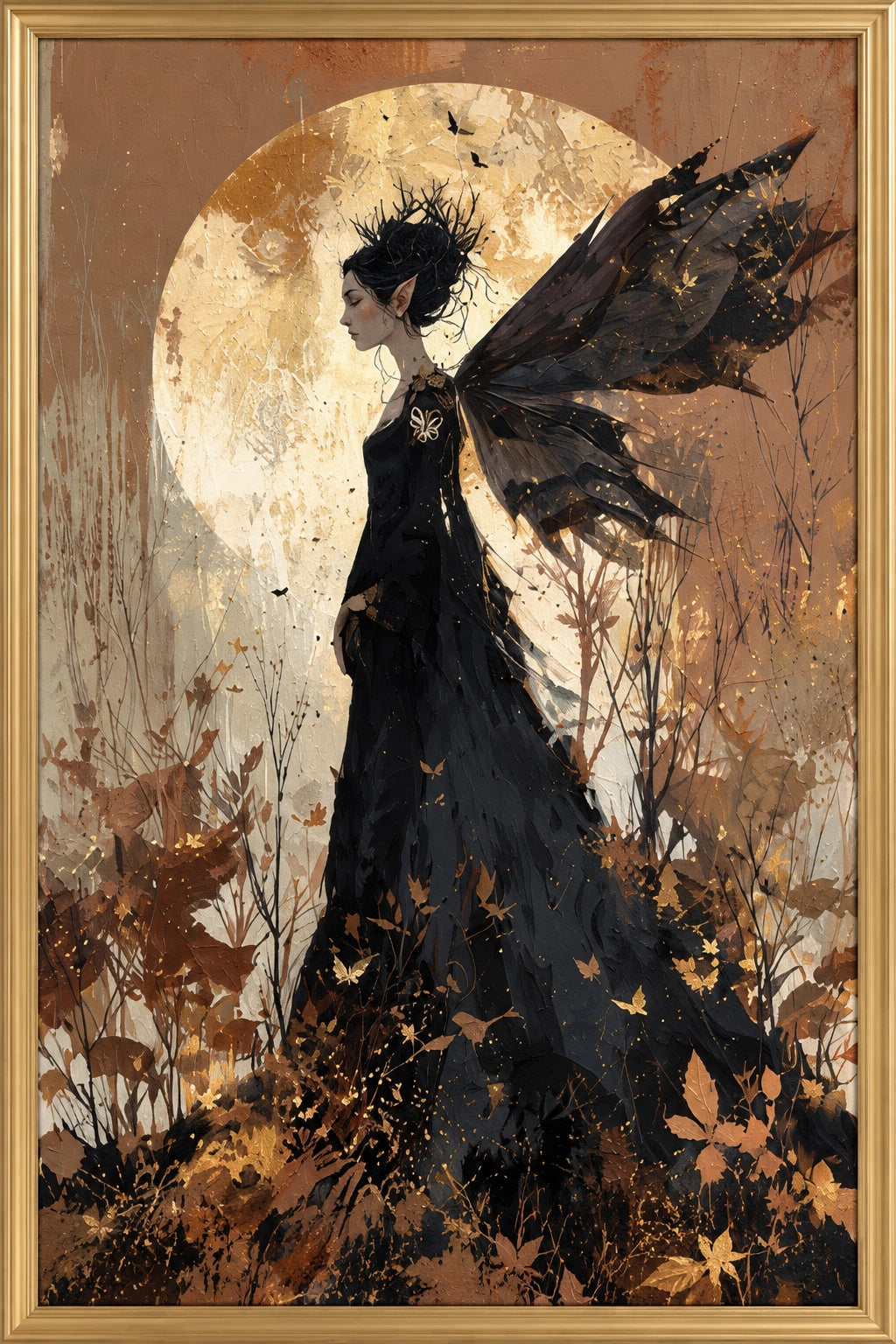 Moonwing Silhouette - Original