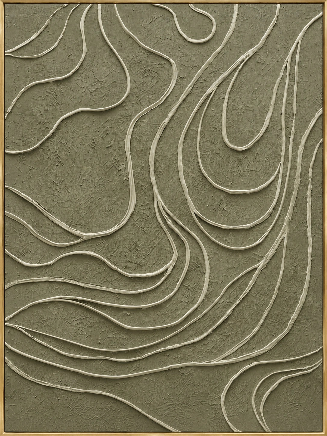 Olive Contours - Original
