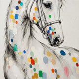 Painted Grace - hand-painted oil painting on canvas