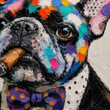 Painted Scout - hand-painted oil painting on canvas