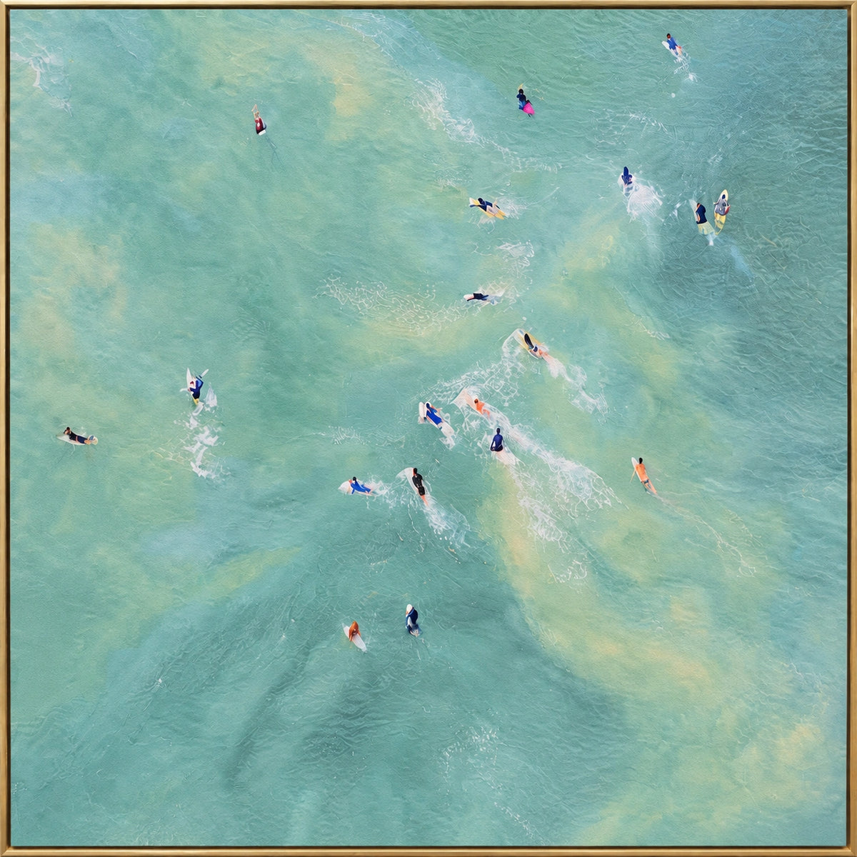 Poolside Drift - Original
