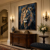 Shadow Mane - hand-painted oil painting on canvas