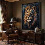 Shadow Mane - hand-painted oil painting on canvas