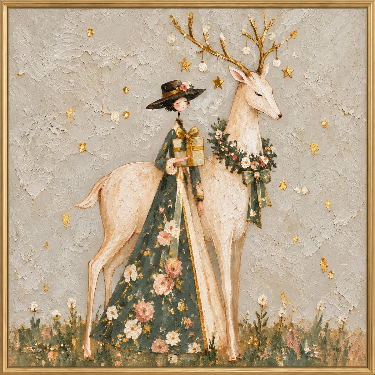 Starlit Antlers - Original