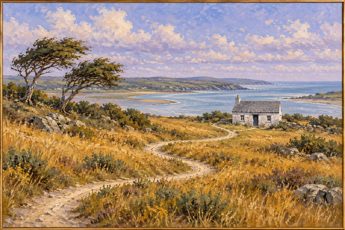 Estuary Bend — Landscape oil painting