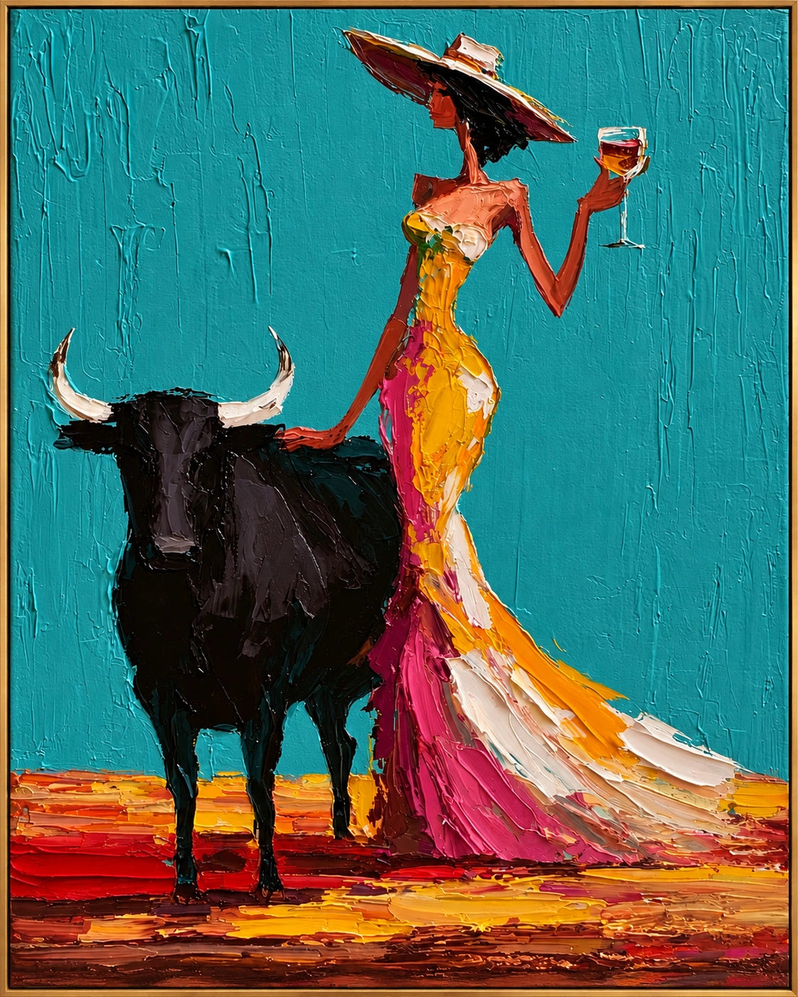 Turquoise Toast - Original