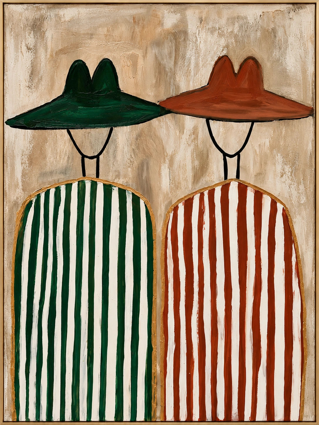 Twin Contours - Original