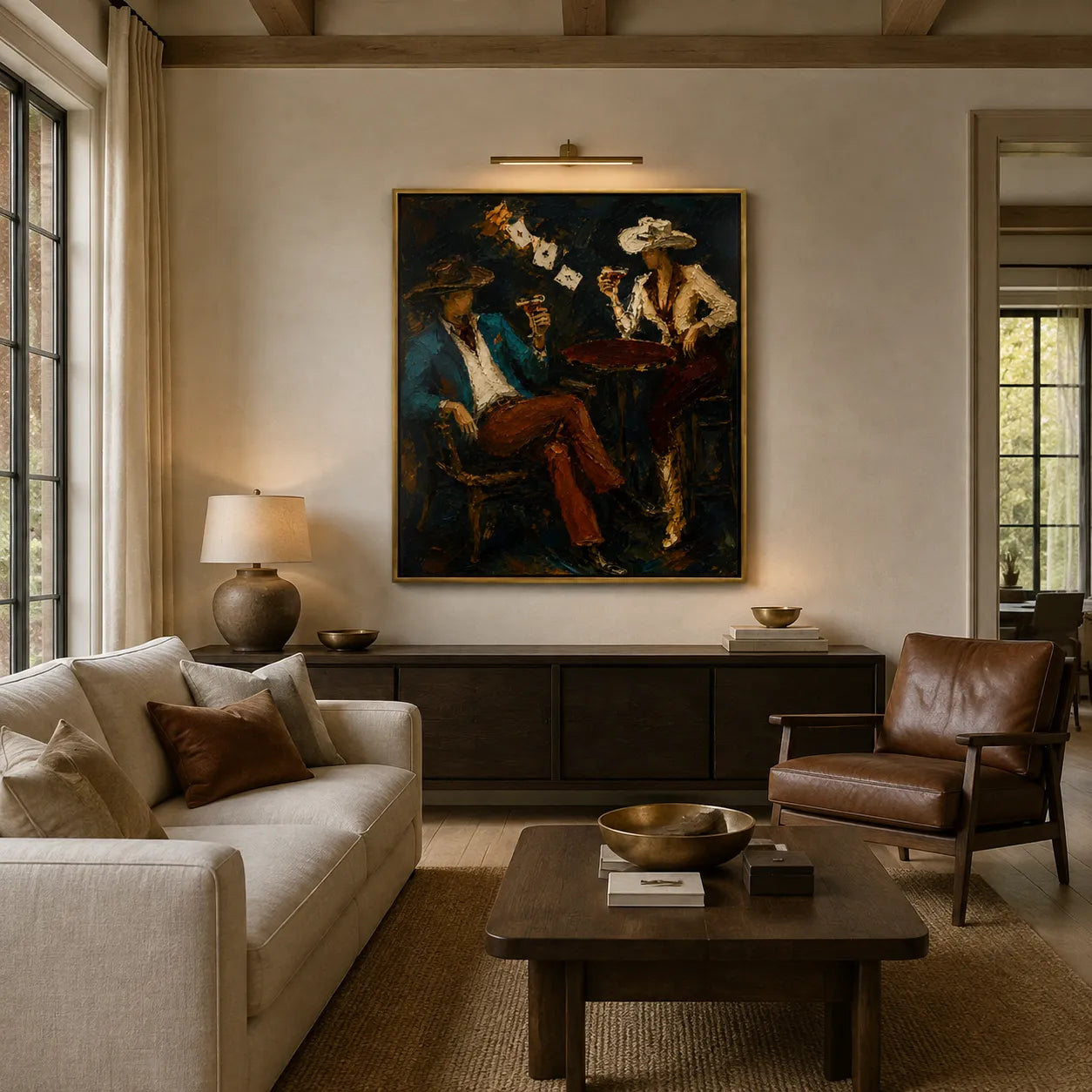 High Stakes at Dusk - styled interior preview 1