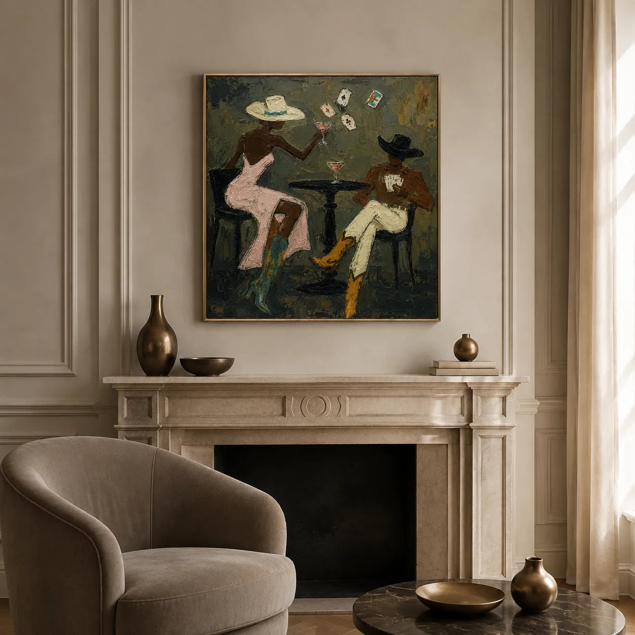 Cards in the Air - styled interior preview 2