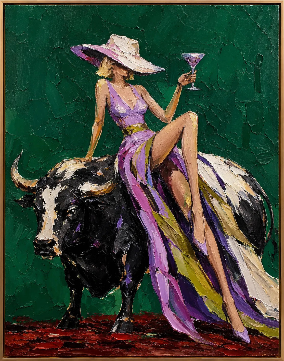 Violet Rodeo Toast - artwork front view