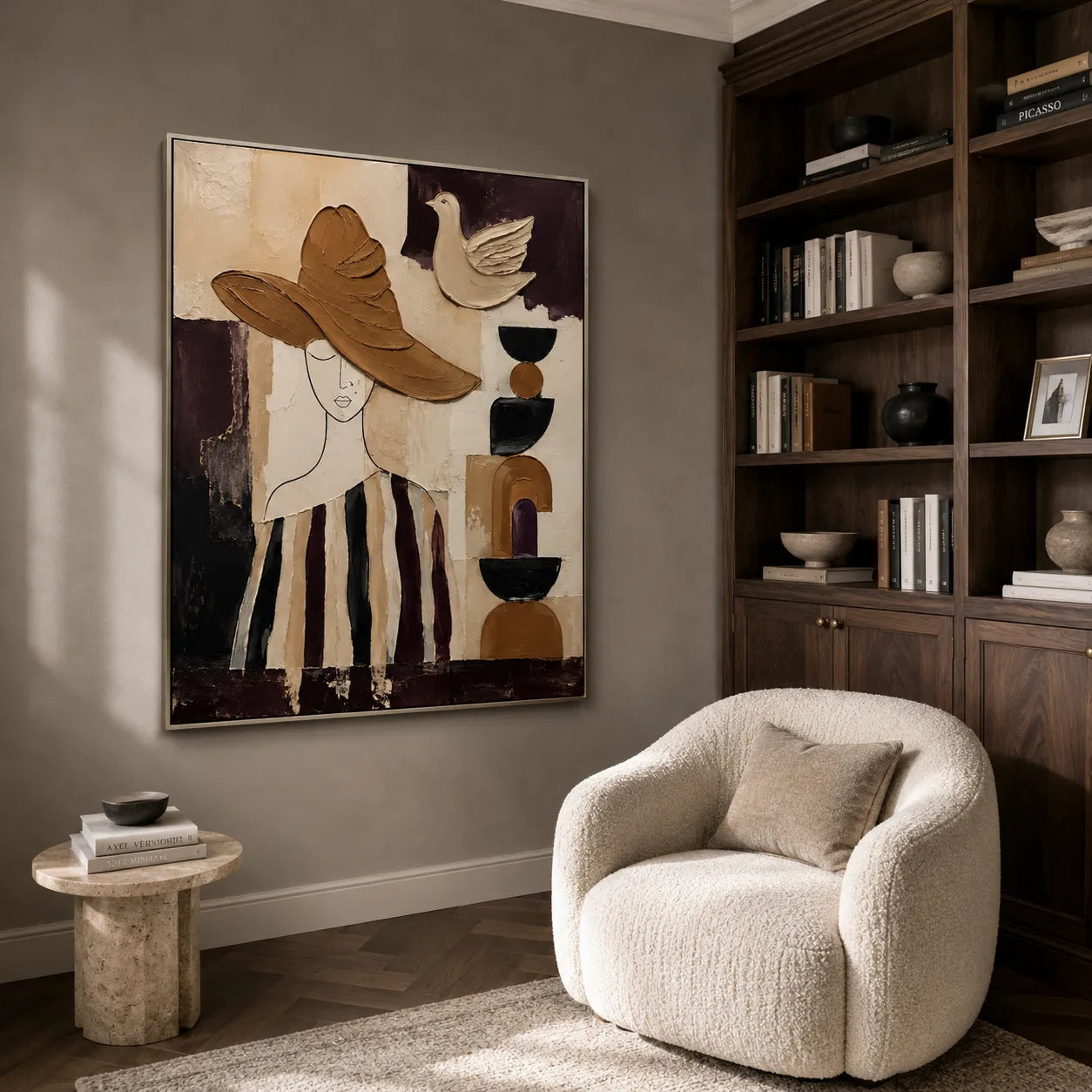 Dove Above the Brim - styled interior preview 4