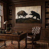 Wild Crossing - hand-painted oil painting on canvas