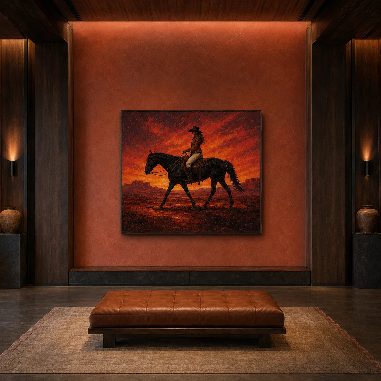Sunset Rider - straight-on front view