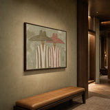 Olive Rose - displayed from a right 45-degree room angle