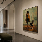 Dog Walk - displayed from a right 45-degree room angle