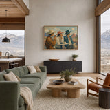 Desert Tableaux shown from a wider interior view