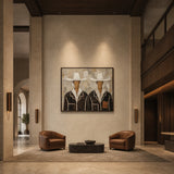 White Ranchers - shown from a wider interior view