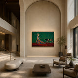 Crimson Walk - shown from a wider interior view