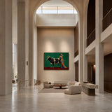 Emerald Encounter - shown from a wider interior view