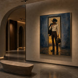 Doorway Traveler - shown from a close oblique interior angle