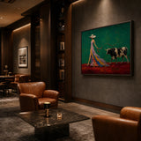 Crimson Walk - shown from a close oblique interior angle