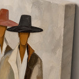 Western Quartet - shown from a close oblique interior angle