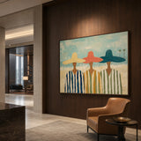 Seaside Trio - shown from a close oblique interior angle
