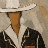 White Ranchers - painted subject and impasto detail