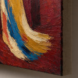 Rodeo Toast - canvas edge and painted side detail