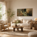 Hidden Marsh — hand-painted oil painting on canvas