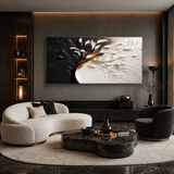 Between Light and Shadow — hand-painted oil painting on canvas