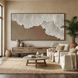 Sandy Whisper — hand-painted oil painting on canvas