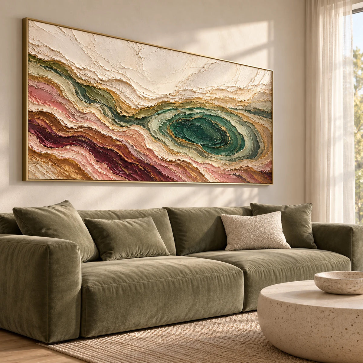 Mineral Refrain - living room, left view